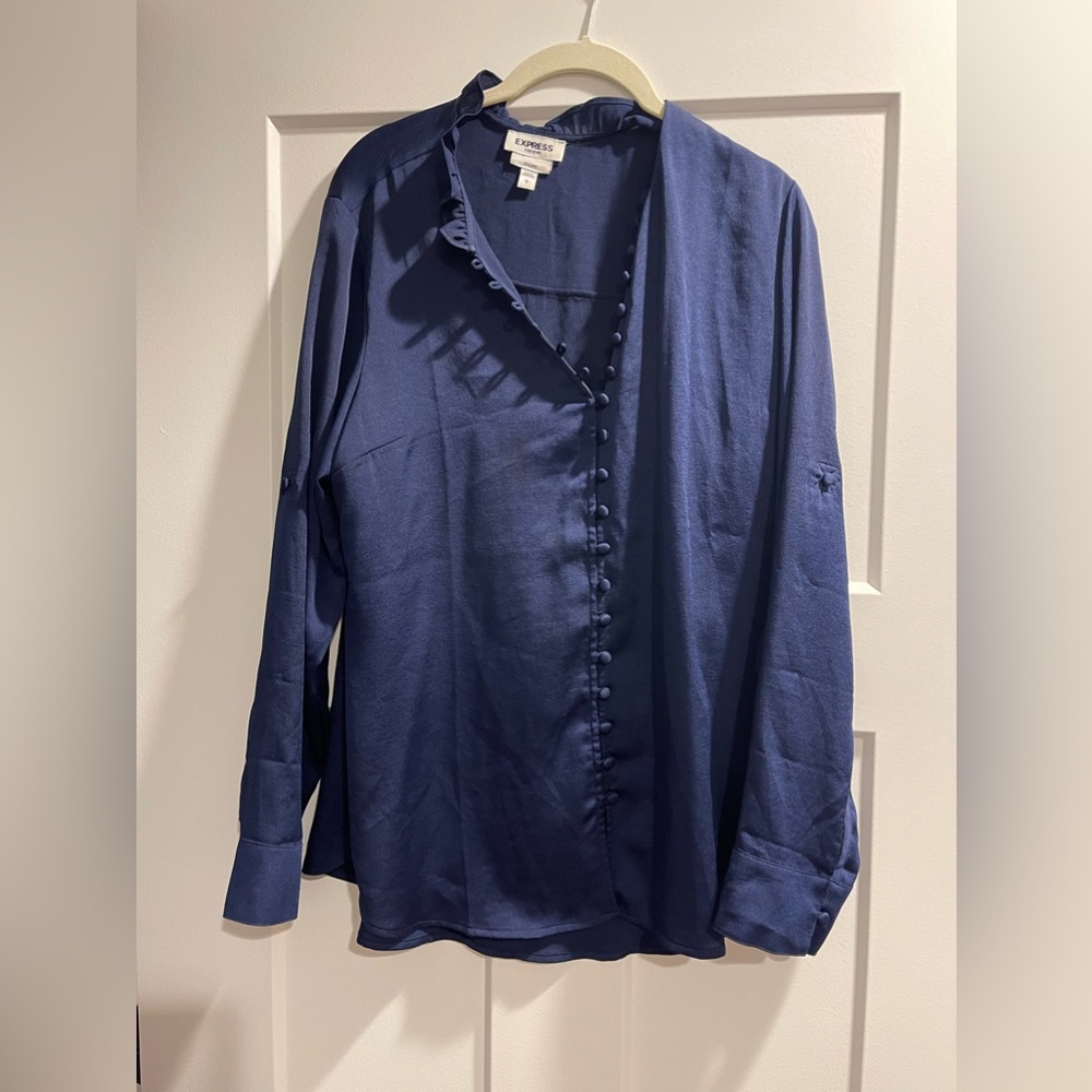 Navy Express Portofino Blouse